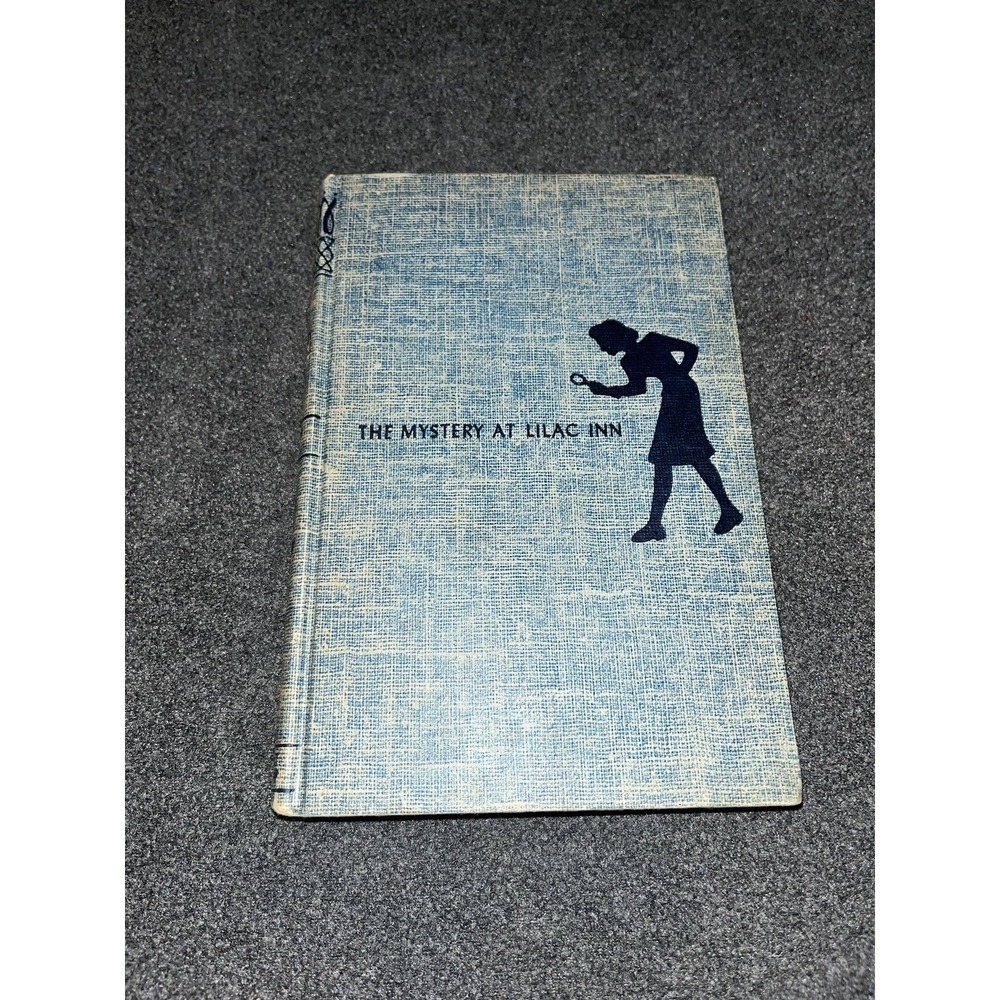 antique Nancy Drew Book The‎ Mystery At Lilac Inn 1930s